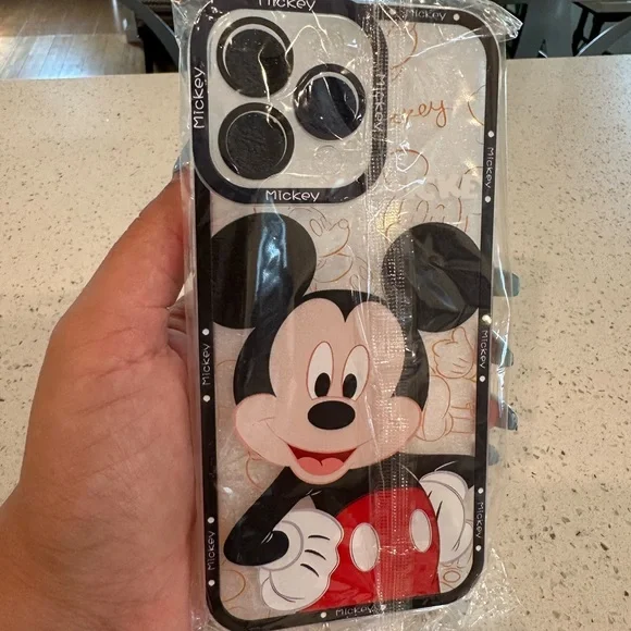 Mickey Mouse iPhone 14 Pro Max silicone phone case - Picture 2 of 3